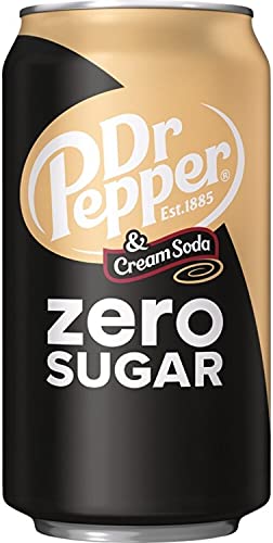 Dr. Pepper USA Zero Sugar Cream Soda (12 x 0 355 Liter Dosen)