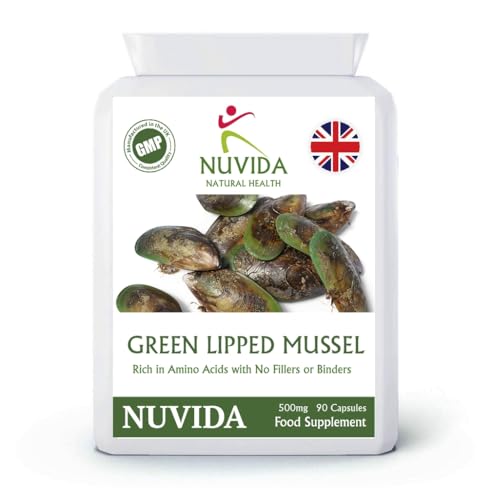 Nuvida Green Lipped Mussel Capsules - 90 Count