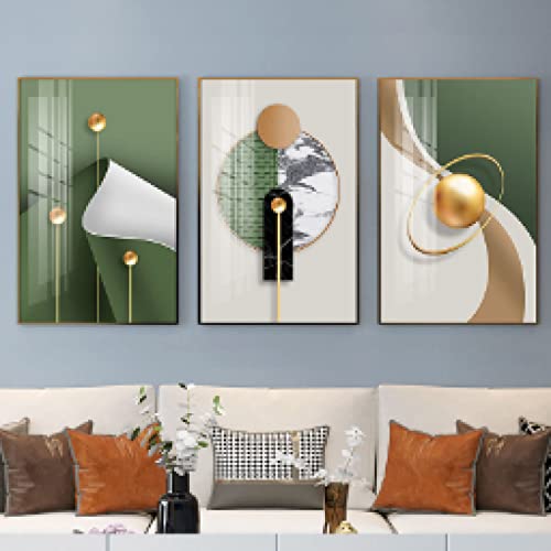 Peintures décoratives KEBIA de luxe art géométrique solide vertical