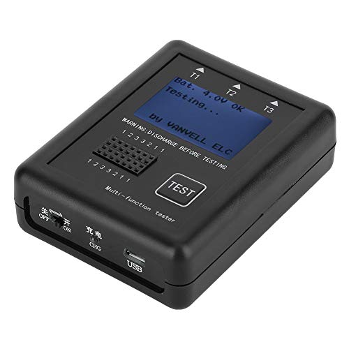 Multifunction Diode Triode Resistor Capacitor Transistor Tester - Ideal For Testing Electronic Components With Lcd Display #TOP4