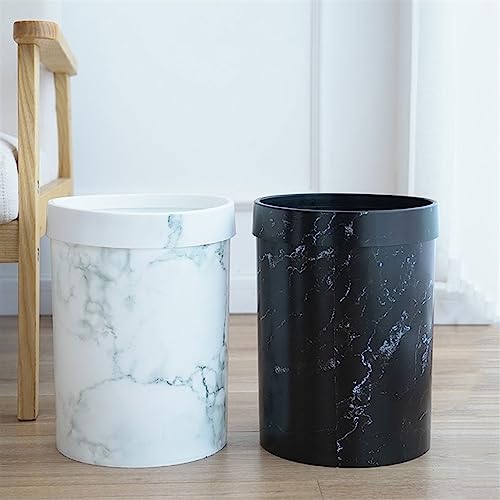 Corbeille à déchets de grande capacité pour maison sans couvercle