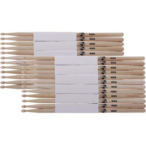 12 Paar Korn Drumsticks 5B