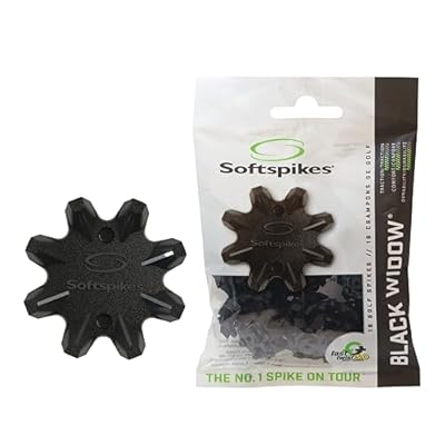 Soft Spikes Black Widow