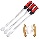 Sumnacon Large Tire Levers Spoon Set 14.5 Inch, Solid Heavy Duty Motorcycle Bike Car Tire Irons Tool Kit,3 Pcs Tire Changing Spoon + 2 Pcs Rim Protector