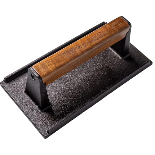 Traeger Grills Flat Top Burger Kit – XL Heavy-Duty Spatula & Cast Iron Burger Press for Smash Burgers, Perfect Sear & Griddle Cooking - image 6