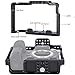 NICEYRIG Camera Cage for Panasonic Lumix S1 S1r, with Quick Release NATO Rails & 1/4 3/8 Locating Holes- 316