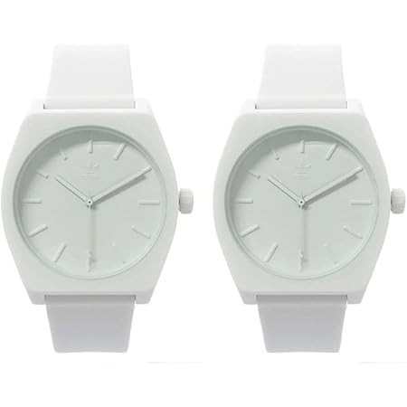Amazon アディダス Adidas ペアウォッチ メンズ レディース ユニセックス 男女兼用 Process Sp1 プロセス ホワイト 白 柔らかいベルト Cj6360cj6360 Z10 126z10 126 腕時計 並行輸入品 メンズ腕時計 腕時計 通販