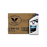 Valvoline Daily Protection SAE 10W-40 Synthetic Blend Motor Oil 1 QT, Case of 6 (Packaging May Vary)