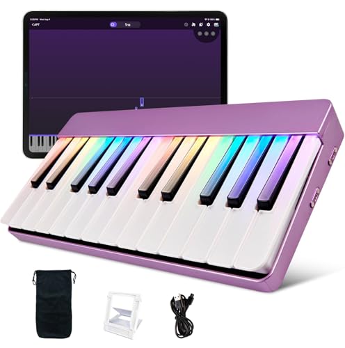 Peppop Smart Piano Keyboard with Built-in LED Light and Free