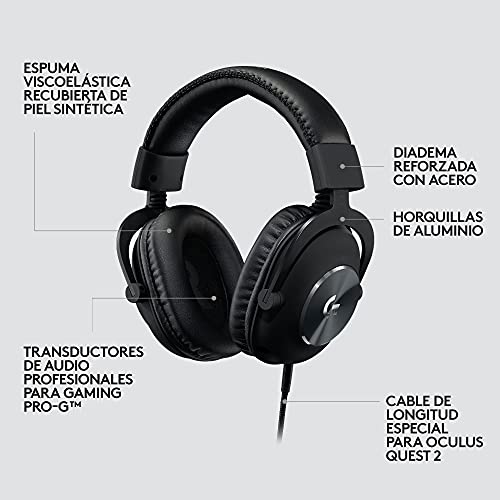 Logitech-G-PRO-VR-Auriculares-Gaming-para-Oculus-Quest-2-Oculus-Ready-Cable-personalizable-Controlador-de-audio-para-juegos-PRO-G-Conexion-auxiliar-de-35mm-de-baja-latencia-Negro