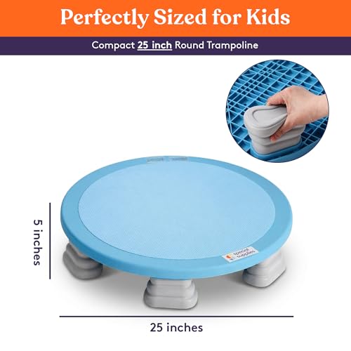 Special Supplies Kids Trampoline Rebounder Bouncing Board – Sensory Balance and Bounce Toy for Indoor and Outdoor Kids Toys - Outdoor Play Equipment by Special Supplies - Used condition - Image 3