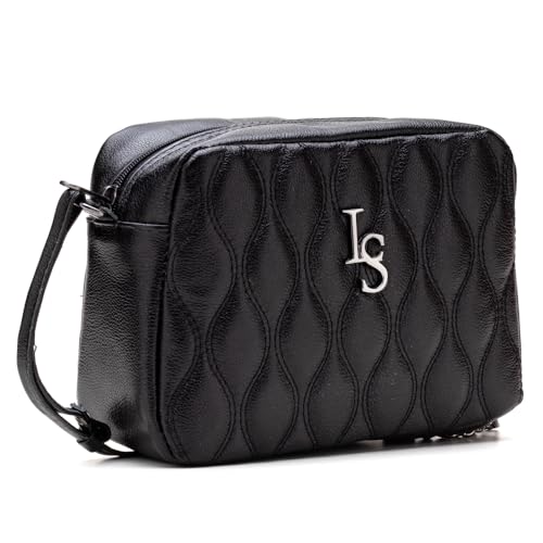 Bolsa Feminina em Couro Legítimo Preto