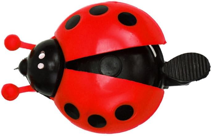 Leheybia 1 Pcs Ladybug Bicycle Bell Classic Bicycle Bell Thumb Bell for Bike for Road Mountain Bike Handlebars Adults Kids