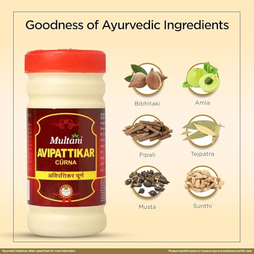 Image of Multani Ayurved Avipattikar Churna (60 gm) | For Hyperacidity And Digestion