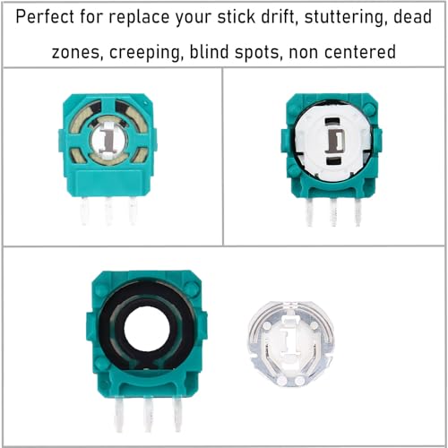 Image of 10 Pack 2K3 Ohm Potentiometer Replacement for Sony PlayStation 5 PS5 Controller, Trim Pot Resistor Module Sensor for Dualsense ALPS Analog Joystick