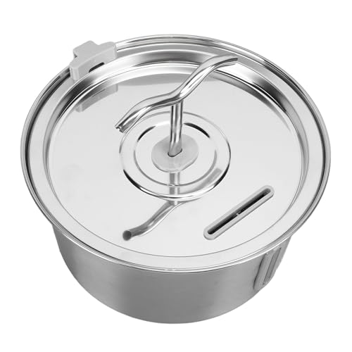 Fuente de agua automática acero inoxidable para gatos miniatura 7