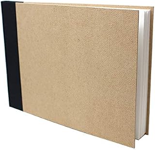 Artway Enviro Recycled Hardback A4 Sketchbook - Landscape - 92 Sides (46 Sheets) of 170gsm Recycled Cartridge Paper