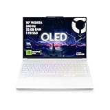 Lenovo Legion 7 Gen 10 – Portátil Gaming IA 16" OLED (Intel Core Ultra 7 255HX, NVIDIA GeForce RTX 5060, 240Hz, 32GB RAM, 1TB SSD, Wi-Fi7, Sin Sistema Operativo) QWERTY RGB Español - Blanco Glaciar