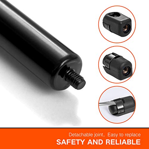 PAMAGOO C16-08053 Gas Struts 20 Inch 80 Lbs Prop, sI34-80-1 20" Springlift Gas Springs for RV Queen Tanning Bed, Tonneau Cover RV Door Gas Shocks Lift Lid, 2 Pack