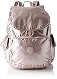 Volumen in L ca.: 11-20 Kipling Damen City Pack Rucksack, Pink (Metallic Rose), 32x37x18.5 centimeters