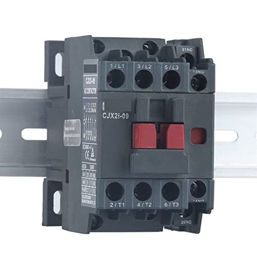 Contacteur CA 18A 220V CJX2i 3P inverseur rail DIN - 5