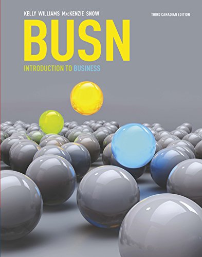 BUSN Introduction to Business 0176570349 Book Cover