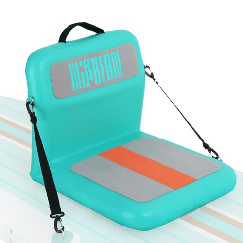 Niphean Sedile SUP Gonfiabile con Supporto Posteriore, Sedile per Sup Robusto per Tavole Gonfiabili,...