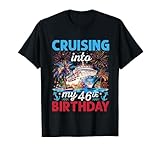 Photo Gallery cruising into my 46th birthday cruise 46 compleanno di anni maglietta Photo Gallery cruising into my 46th birthday cruise 46 compleanno di anni maglietta