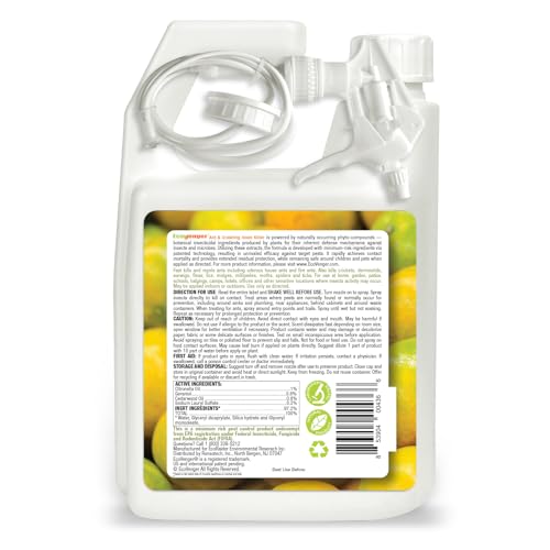 Image of EcoVenger Ant Killer & Nest Treatment (32 OZ), Fast Kills House Ants, Fire Ants, Lasting Repellency, Safe for Children & Pets