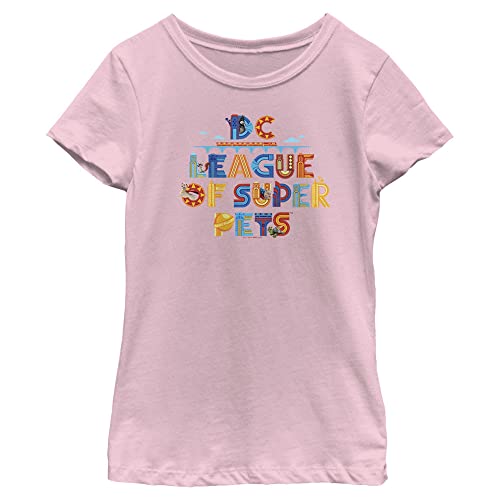 T-shirt DC League of Super-Pets rose en taille XL pour fille passionnée de super-héros