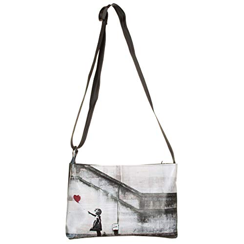Mini sac à bandoulière pour fille en PVC récupéré multicolore GAZPACHO