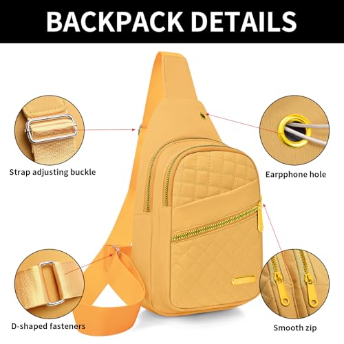 Image of Aisijimo Small Sling Bag For Women Men Casual Crossbody Sling Backpack | Small