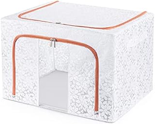 YiMiLiu Storage Box For Clothes Toy Wardrobe Bedroom Foldable Collapsible Stackable Large Capacity 66L 50*40*33cm