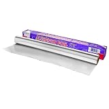 18 Inch x 100 Feet Aluminum Foil - Disposable for Catering, Baking, Roasting, Snacks, Meal Prep, Grilling, Buffets, Events, Restaurants and Everyday Cooking Needs (3)
