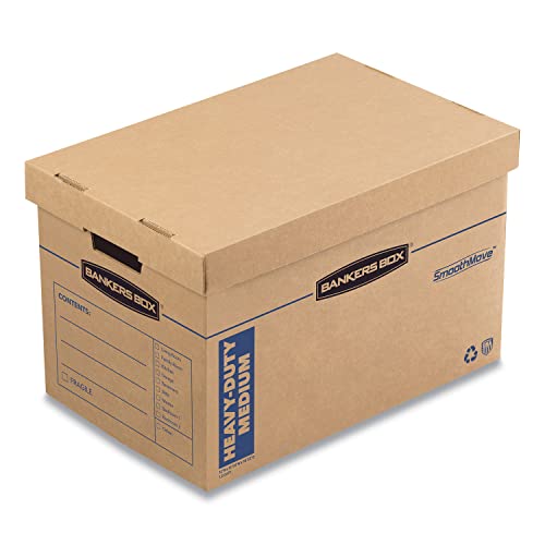 Image of Bankers Box 8-Pack Medium Heavy-Duty Moving Boxes