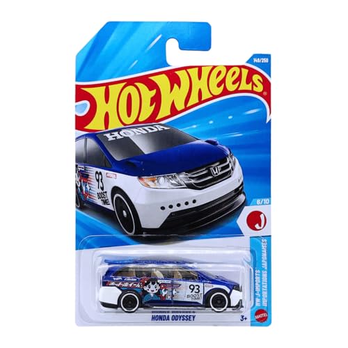 Image of Hot Wheels Honda Odyssey HW J-Imports Ages 3 and Up 149 /250 (Blue)