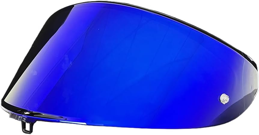 K6 Face Shield Replacement,UV Protective Scratch-resistant helmet Visor compatible with AGV k6/k6S Helmet (Revo Deep Blue-day use only)