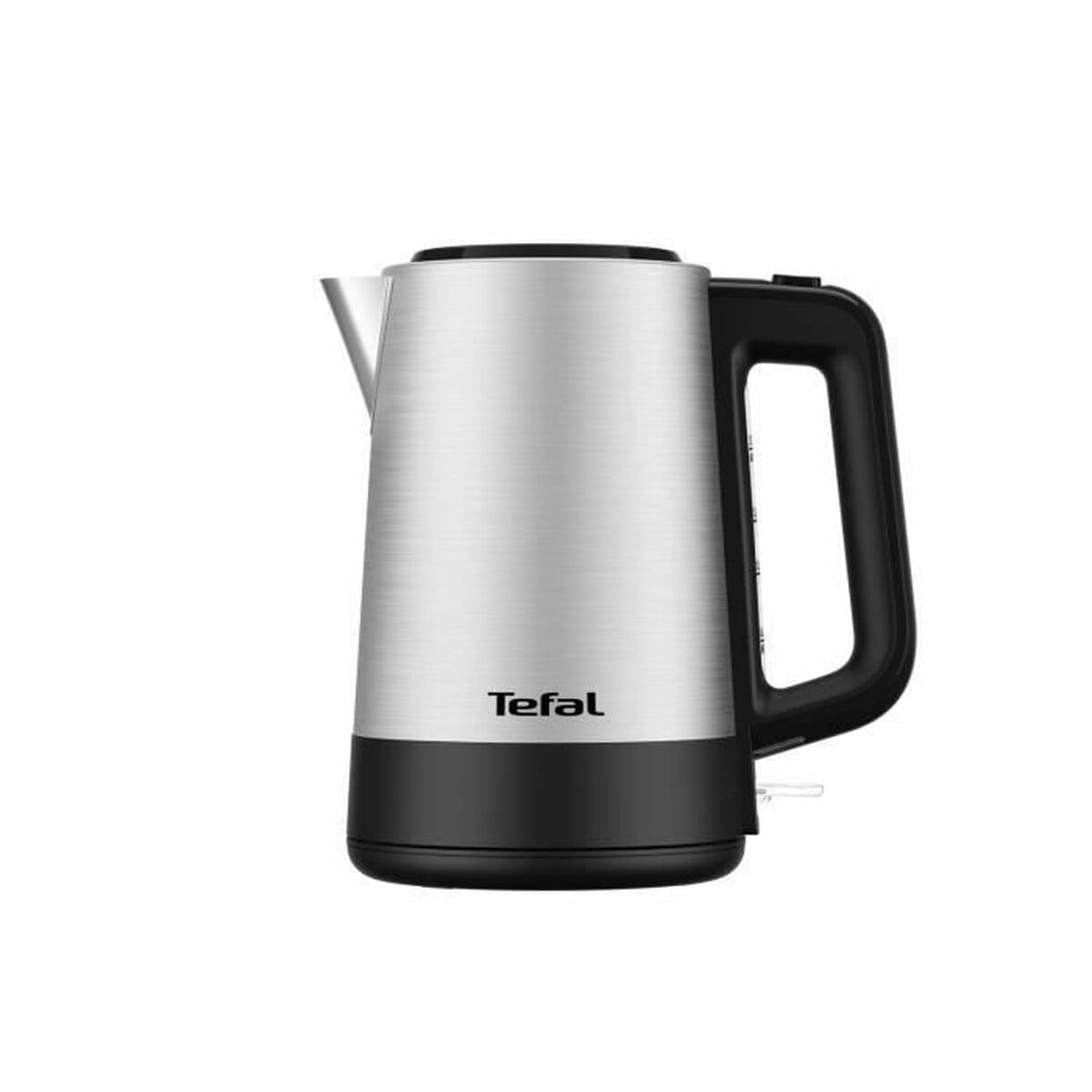 TEFAL Bezprzewodowy czajnik elektryczny ze stali nierdzewnej 1,7L, ukryty opcja, opcja podniesienia, podstawa 360°, 2200W, Equinox BI520D10