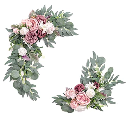 Roses artificielles de simulation kit fleurs d'arc mariage premium
