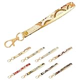 ストラップ 西陣織 金襴 ハンドストラップ レディース メンズ 携帯ストラップ 落下防止 リストストラップ ナスカン 和柄 和 極 雲取文（桑染）