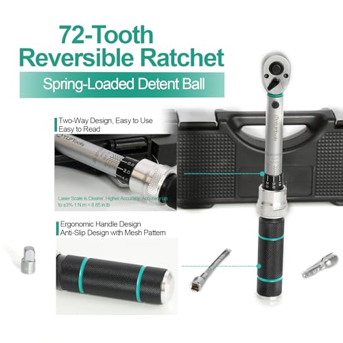 YLP 3-Piece Click Torque Wrench Set