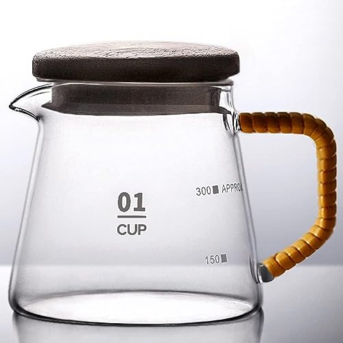 �R�[�q�[�|�b�g �R�[�q�[�T�[�o�[ 400ML/600ML �R�[�q�[�P�g�� Coffee Pot ���� ���߃K���X �ϔM�|�b�g �₩�� ������� �A�E�g�h�A �P�g�� �R�[�q�[�p�i �L�b�`���p�i �z�[�� �I�t�B�X �L�����v �Ɩ��p (Color : 400ML