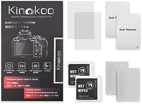 RX100 Screen Protector, kinokoo 0.25mm 9H Hardness Tempered Glass Film for SONY DSC-RX100/RX100 II/ RX100 III/RX100 IV/RX100 V/RX100 VI/VII and RX100 RX100M2/M3/M4/M5/M6/M7 Digital Camera (2 pack)