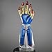 Shqncoh Mens Right Hand Long Glove Gauntlet PVC Cosplay Props Accessory Halloween for Adult