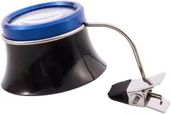 VIDI 5X Clip-On Eye Loupe Eyeglass Magnifier Magnifying Glass Lens for Repair Work