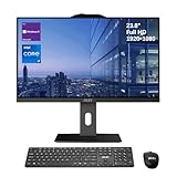 msi PRO AP242P Business All-in-One Desktop, 23.8' IPS FHD 100Hz Eye-Care Display, Intel Core i7-14700, 32GB DDR5, 1TB SSD, IR FHD Webcam, Wi-Fi 6E, HDMI, DP, Wireless KB & Mouse, Windows 11 Pro
