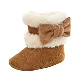 Baby Winter Warme Schneestiefel Neugeborenes Baby Mädchen Jungen Weiche Sohle Knöpfe Fleece Stiefel Säugling Kleinkind Erste Walker Schuhe