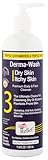 Hope's Relief Derma Wash with Triple Oats & Triple Ceramides for Dry Skin, Eczema, Psoriasis and Sensitive Skin, 350ml