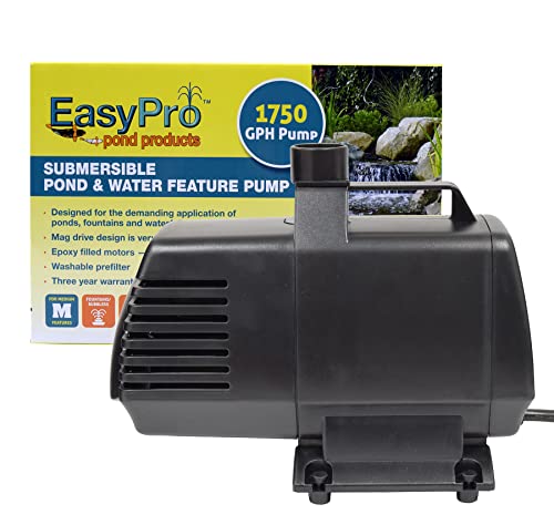 EasyPro EP1750 Submersible Mag Drive Pond Pump, Max Flow 1750 Gallons-Per-Hour by EasyPro Pond Products - Used condition - US$81.40