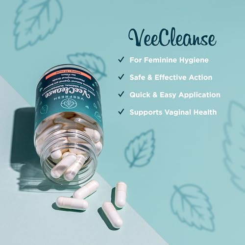 VeeFresh - VeeCleanse Boric Acid Vaginal Suppositories - Vaginal pH Balance Suppositories - Vaginal Odor Control - Feel Fresh, Feminine and Confident - Image 3